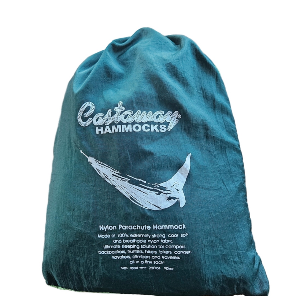 Castaway Green Nylon Hammock